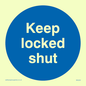MA220: keep locked shut