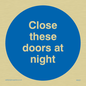 MA221: close these doors at night