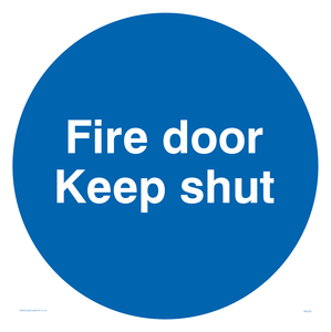 MA229: fire door keep shut