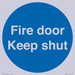 MA229: fire door keep shut