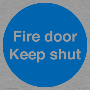 MA229: fire door keep shut