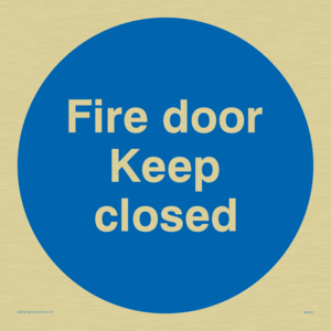 MA231: fire door keep closed