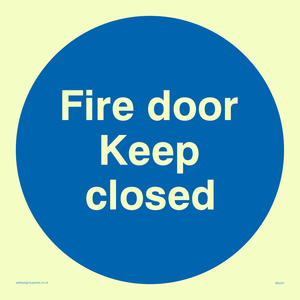 MA231: fire door keep closed