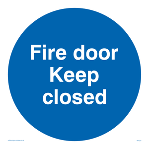 MA231: fire door keep closed