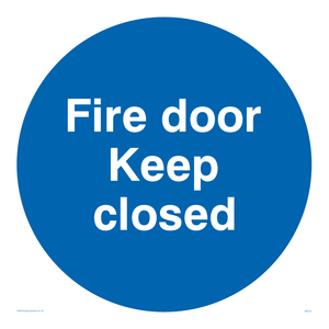 MA231: fire door keep closed
