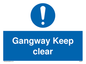 MA234: gangway keep clear