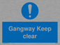 MA234: gangway keep clear