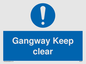 MA234: gangway keep clear