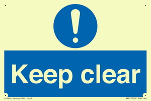 MA235: keep clear