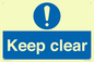MA235: keep clear