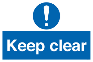 MA235: keep clear