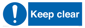 MA235: keep clear