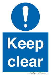 MA235: keep clear