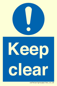 MA235: keep clear