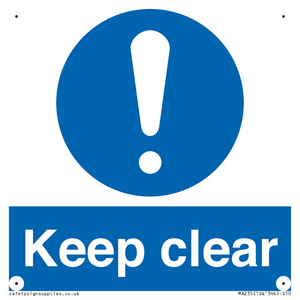 MA235: keep clear