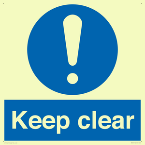 MA235: keep clear