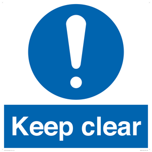 MA235: keep clear