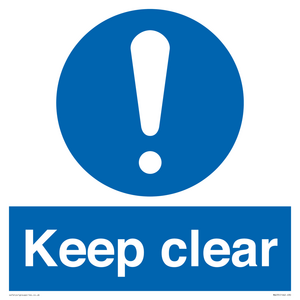 MA235: keep clear