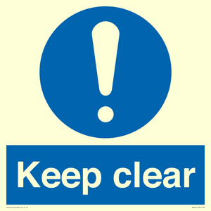 MA235: keep clear