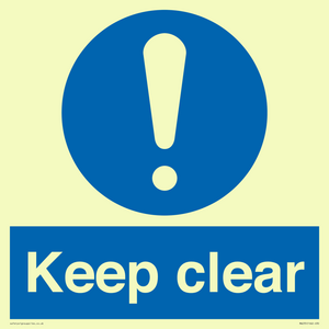 MA235: keep clear