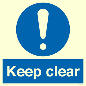 MA235: keep clear