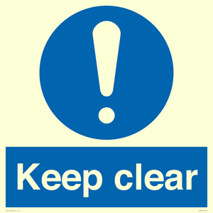 MA235: keep clear