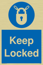 MA236: keep locked