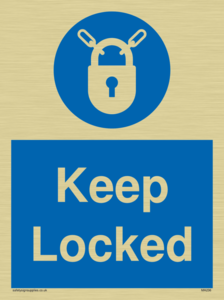 MA236: keep locked