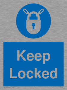 MA236: keep locked