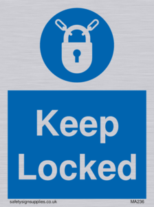 MA236: keep locked