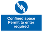 MA297: confined space permit to enter required