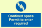 MA297: confined space permit to enter required