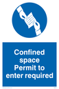 MA297: confined space permit to enter required