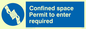 MA297: confined space permit to enter required