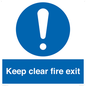 MA457: Keep Clear Fire Exit