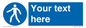 MA5174: Custom Pedestrian Only Sign