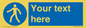 MA5174: Custom Pedestrian Only Sign