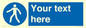 MA5174: Custom Pedestrian Only Sign