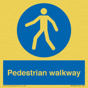 MA5289: Pedestrian walkway