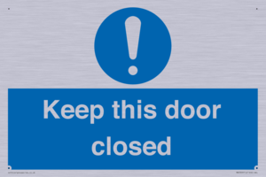 MA5329: Keep this door closed