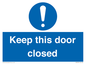 MA5329: Keep this door closed