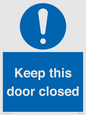 MA5329: Keep this door closed