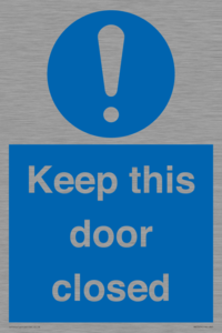 MA5329: Keep this door closed