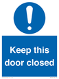 MA5329: Keep this door closed