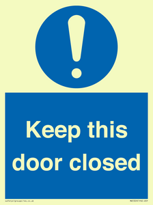 MA5329: Keep this door closed