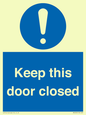 MA5329: Keep this door closed