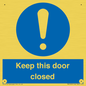 MA5329: Keep this door closed