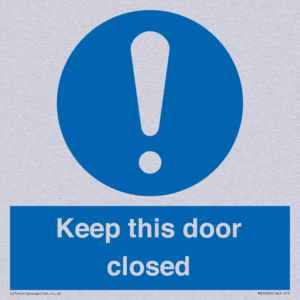 MA5329: Keep this door closed