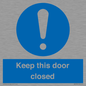 MA5329: Keep this door closed