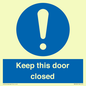 MA5329: Keep this door closed